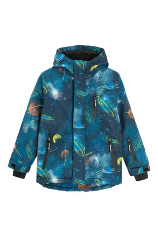 Veste de ski à capuche - Bleu