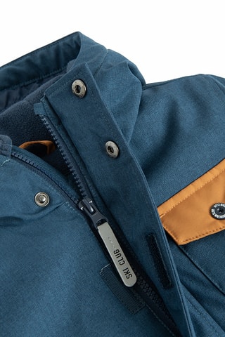 Veste de ski à capuche - Bleu