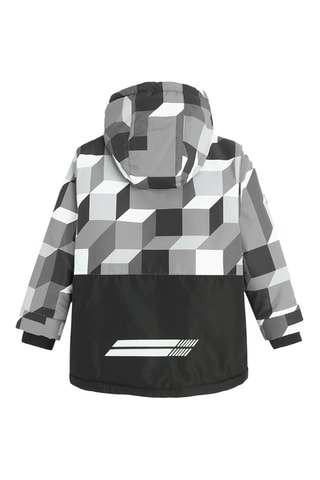 Veste de ski à capuche - Noir