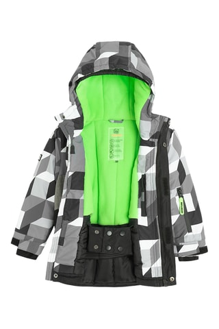 Veste de ski à capuche - Noir