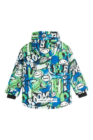 Veste de ski à capuche - Bleu