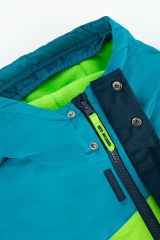 Veste de ski à capuche - Bleu