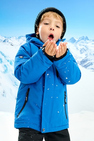 Parka à capuche - Bleu