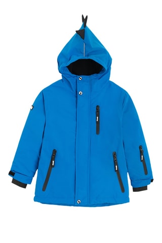 Parka à capuche - Bleu