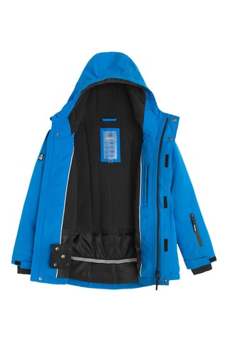Parka à capuche - Bleu