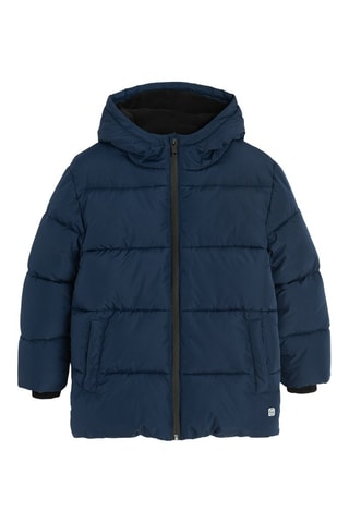 Doudoune à capuche - Bleu marine