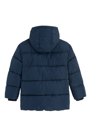 Doudoune à capuche - Bleu marine