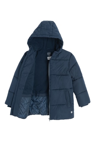 Doudoune à capuche - Bleu marine