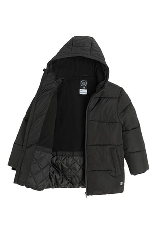 Doudoune à capuche - Noir