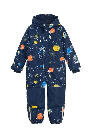 Combipilote à capuche - Bleu marine