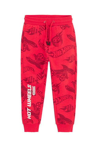 2 Joggingbroeken Hot Wheels - Rood en Zwart