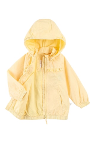 Veste à capuche - Jaune