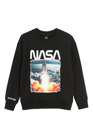 Sweater NASA - Zwart
