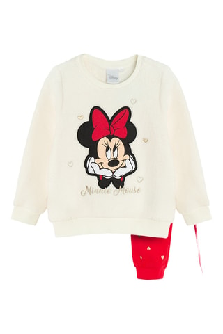 Pyjama Minnie Disney - Blanc et rouge