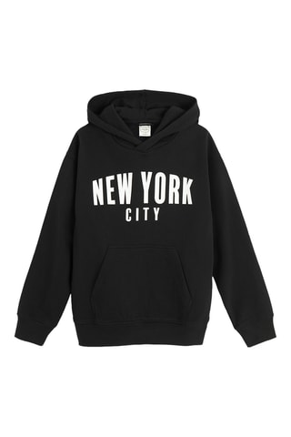 Sweater met Capuchon - Zwart