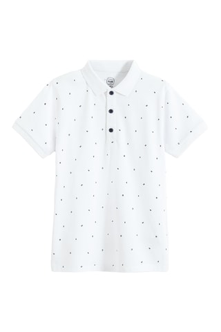 2 Polo’s - Wit en Marineblauw