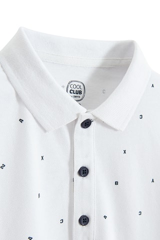 2 Polo’s - Wit en Marineblauw