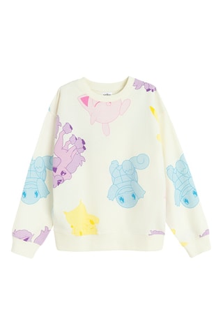 Sweater Pikachu Pokémon - Beige