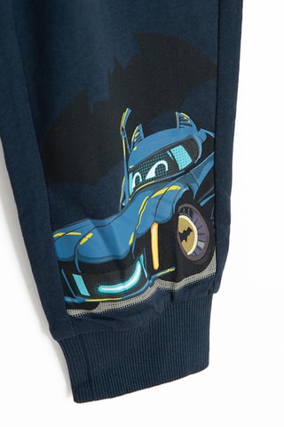 Pyjama Batman La Ligue des Justiciers DC Comics - Blanc et bleu marine