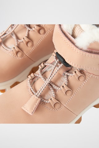 Bottines fourrées - Rose