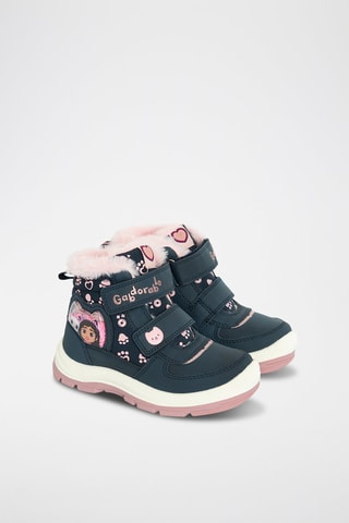 Bottines fourrées Gabby et la Maison Magique - Bleu marine