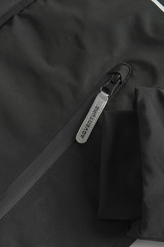Veste de ski à capuche - Noir