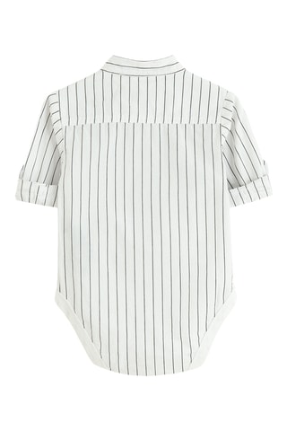 Body-chemise - Blanc