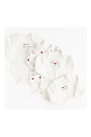 4 bodys - Blanc