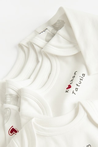 4 bodys - Blanc
