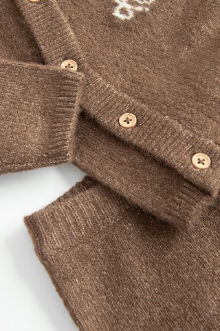 Gilet et jogging - Marron