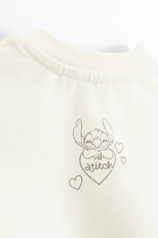 Sweat Stitch Lilo et Stitch Disney - Blanc