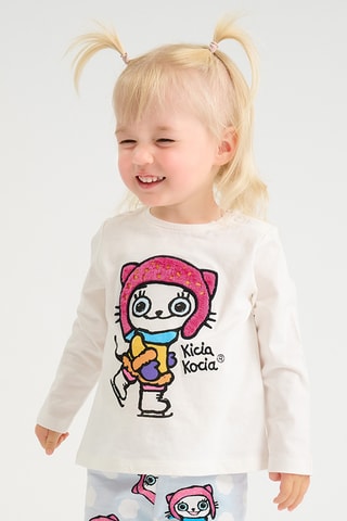 T-shirt Kicia Kocia - Blanc