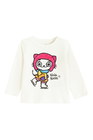 T-shirt Kicia Kocia - Blanc