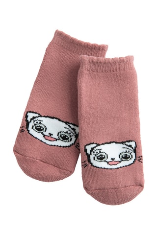 Chaussettes antidérapantes - Rose