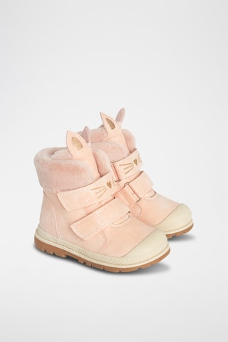 Bottines fourrées - Rose