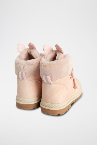 Bottines fourrées - Rose