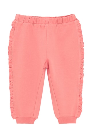 2 joggings - Ecru et rose