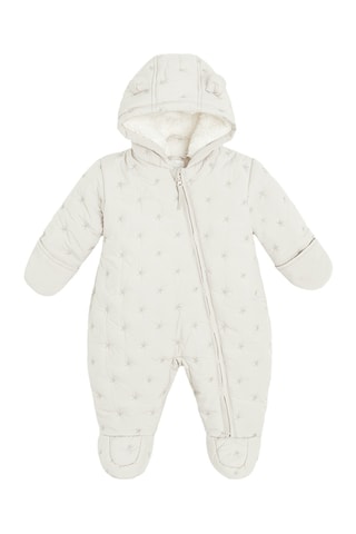 Combinaison de ski à capuche - Beige
