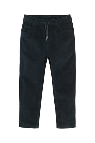 Pantalon en velours - Bleu foncé