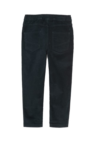 Pantalon en velours - Bleu foncé