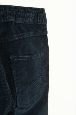 Pantalon en velours - Bleu foncé