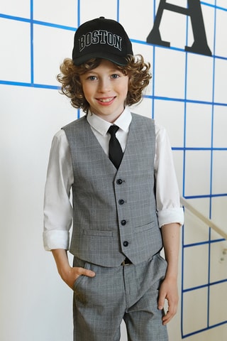 Gilet de costume - Gris clair