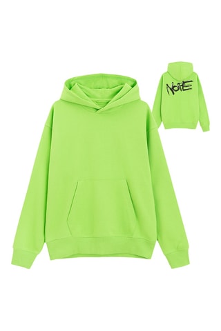 Sweat à capuche - Vert clair