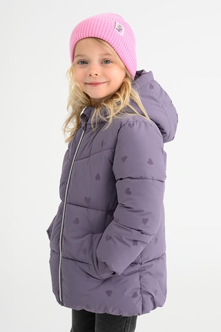 Doudoune à capuche - Violet