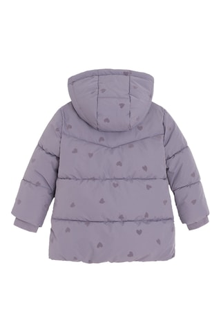 Doudoune à capuche - Violet