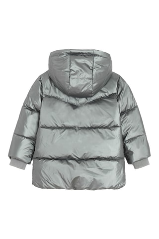 Doudoune à capuche - Gris