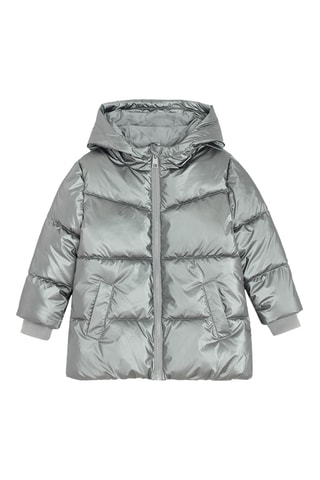 Doudoune à capuche - Gris