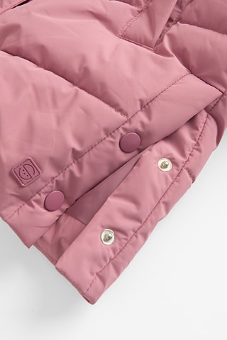 Doudoune à capuche - Rose