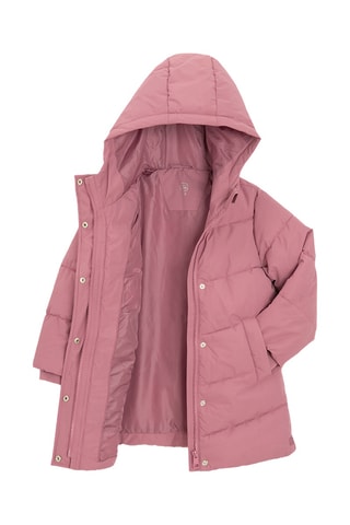 Doudoune à capuche - Rose
