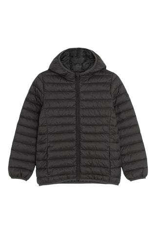 Doudoune à capuche - Noir